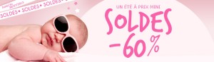 Soldes -60% sur allobebe.fr