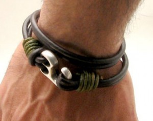 bracelet en cuir homme